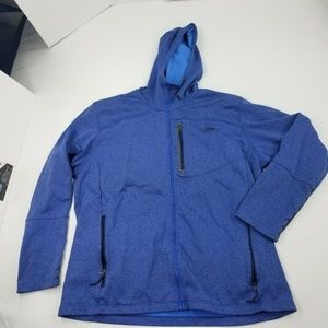 The North Face Men's 2XL XXL Hoodie Zip Front Blue